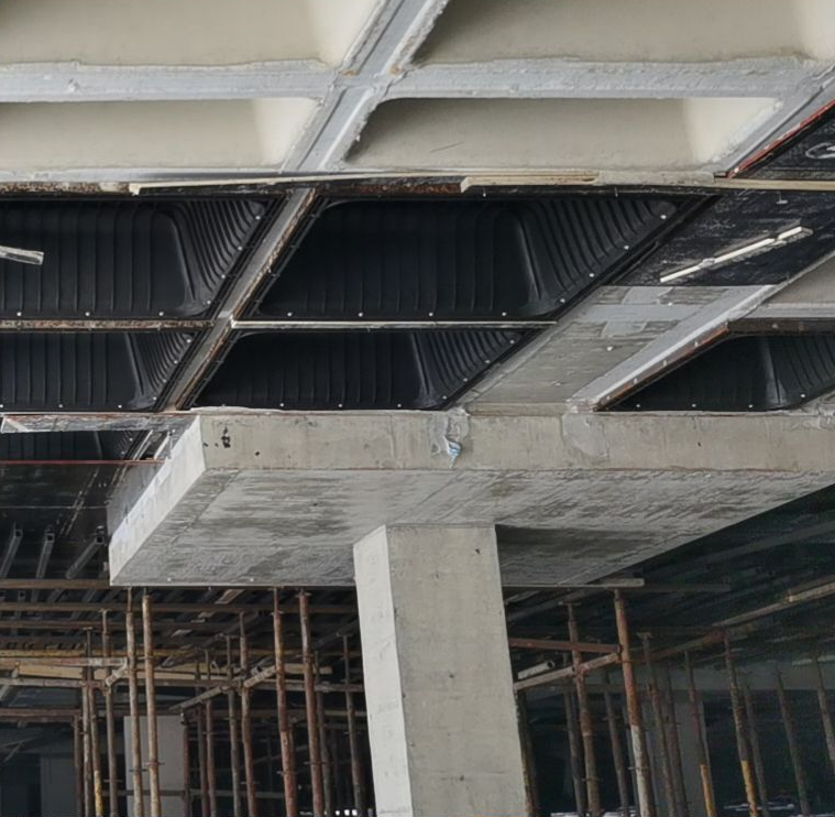 Экологичная пластиковая литьевая форма, многоразовая форма для изготовления бетона на заказ, пластиковая вафельная плита, опалубка для строительства