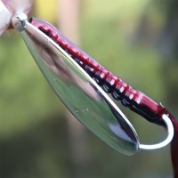 Leurre Cuillère Métallique Anti-Herbe Anti-Emmêlement pour Pêche en Eau Douce/Sale en Rivière, Lac, pour Achigan, Truite, Saumon