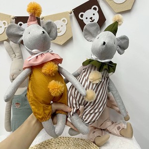 Nuovo Peluche Coniglio Nordico in Stile Cartoon per Bambini, Giocattolo Confortevole con Accessori Fotografici per Compleanni - Product Image 2