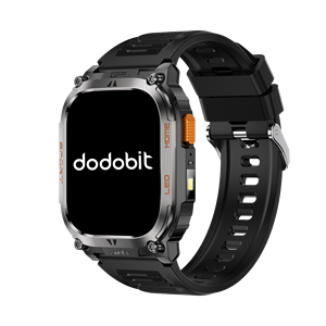 Montre connectée GPS Dodobit DT09 pour hommes, étanche IP68, nouvelle arrivée, design, répondre aux appels, boussole, gel de silice pour l'extérieur - Product Image 4