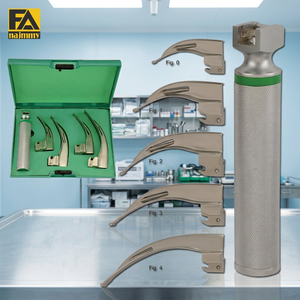 Set de Laringoscopio Najmmy con 5 Hojas Figuras 0 a 4 para Uso ORL, Instrumento Manual con Certificación CE ISO13485 - Product Image 2