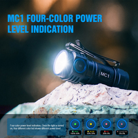 TrustFire MC1 Aimant EDC Lampe de poche 1000LM Lampe de travail 16340 Lampe de poche de réparation