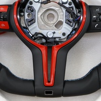 Volant sport rouge personnalisé pour BMW F06 F10 F12 F20 F22 F30 F33 M3 X4 X5 F15 F25 E70 E87 E90