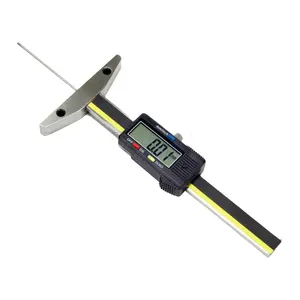 Thin Rod Electronic Digital Depth Gauge 0-50mm Deep Hole Measuring Instrument