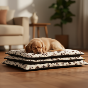 Set Letto per Animali Domestici YM1280 in Quattro Pezzi Imbottito in Cotone - Product Image 3