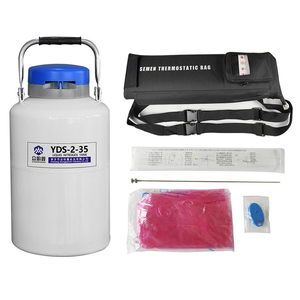 Serbatoio di Azoto Liquido in Lega di Alluminio YDS-2-35 da 2L per Inseminazione Artificiale Mobile - Product Image 4