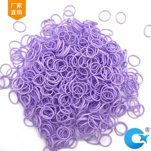 Cheap DIY Durable Ductile Customized Braid Colorful Loom Rubber Bands for Bracelets