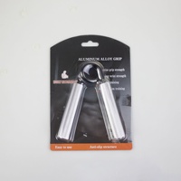 Poignée en aluminium de type A pour rééducation, exercice des doigts, fitness, musculation et décompression, en métal, réglable et allongée