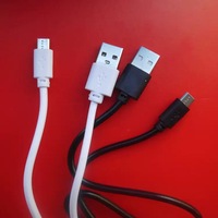 Cable de datos práctico, Cable de carga portátil Micro USB de alta velocidad, Cable de carga ligero antioxidante