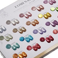 Nouveau kit complet de vernis à ongles gel UOMI 36/30/24/12/10/6 couleurs, imperméable, séchant rapidement, effet œil de chat, paillettes, gel solide