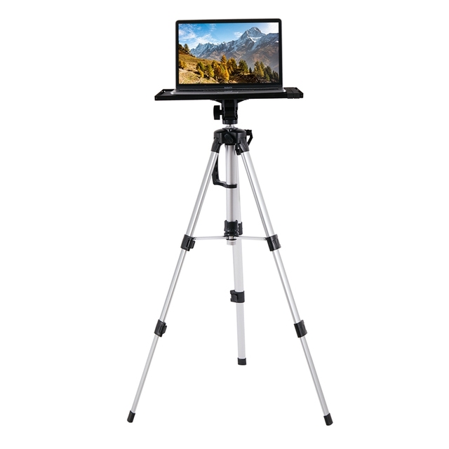 Home Office Projector Tripod Stand Height Adjustable DVD Player Laptop Stand