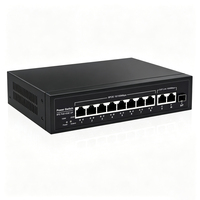 Switch PoE Tidak Terkelola 8 Port PoE dengan 2 Uplink Gigabit & 1 Port SFP 120W Chip PSE Standar