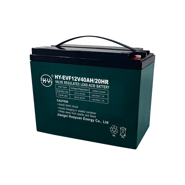 Hot Selling 6-EVF-40 12V Sealed Lead Acid Battery for Rickshaw E-Bike Golf Cart Consumer Electronics Power Tools-40AH 12-Year