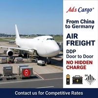 DDP via Aerea dalla Cina alla Germania per Batterie agli Ioni di Litio (Li-ion) con Doppio Sdoganamento, Tasse Incluse