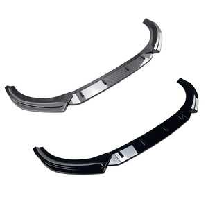 Amp-Z Front Bumper Lip For BMW 5 Series G60 G61 2024 Carbon Fiber Texture Matte Finish Tuning Style - Product Image 5
