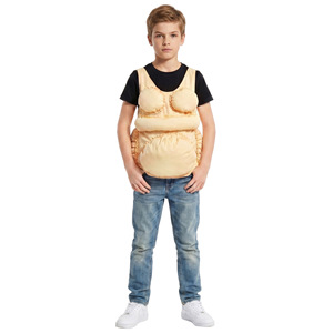 Disfraz <span class=keywords><strong>de</strong></span> <span class=keywords><strong>Halloween</strong></span> <span class=keywords><strong>de</strong></span> Obesidad para Niños, Imitación <span class=keywords><strong>de</strong></span> Anciano para el 100º Día <span class=keywords><strong>de</strong></span> Clases, Divertido Disfraz <span class=keywords><strong>de</strong></span> Poliéster 100% para Escenario - Product Image 5