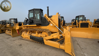 Bulldozer Shantui SD22 d'occasion, modèle 2022, moteur 162 kW, faible nombre d'heures, pour travaux routiers et en carrière