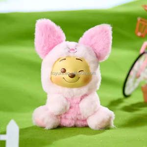 MINISO Win Nie Bear Blind Box Series Naughty Party Vinyl Plush Doll Pendentif Jouet pour enfants Mignon Cadeau d'anniversaire Ornement - Product Image 4