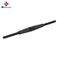Connecteurs de fils en caoutchouc carrés M12 2 broches 250V 2x1.0 LED Thermoplastique PA IP67 Étanche Noir 10A Certifié ISO9001