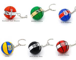 LLavero de balón de fútbol de buena calidad, Mini modelo de patines, soporte para fanáticos del baloncesto - Product Image 4