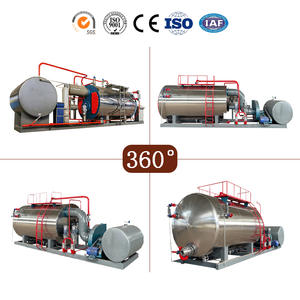 Chaudière à eau chaude à tube de feu horizontal automatique YG WNS 1000KW nouvelle condition basse pression pour serres hôtels fermes-produits - Product Image 4