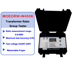 เครื่องทดสอบอัตราส่วนหม้อแปลงไฟฟ้าดิจิตอลความแม่นยำสูง MOEORW-W4506 และเครื่องวัดอัตราส่วนหม้อแปลงไฟฟ้า TTR 220V - Product Image 2