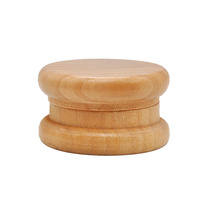 Broyeur en bois à motif personnalisable 2 parties 54mm emballage individuel pour fumeur chanvre chaîne Cigarette magasin accessoires Offres Spéciales