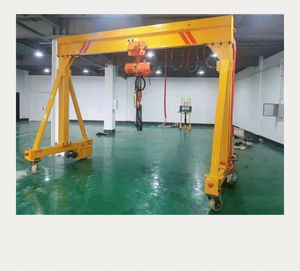 <span class=keywords><strong>2</strong></span> Tonnen tragbare Portalkran-Fernbedienung werkstatt Einstellbarer motorisierter Hebezeug mit Motor getriebe lager - Product Image 5