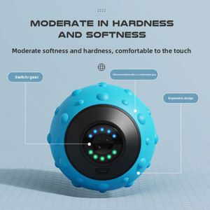 Balle de massage électrique pour yoga avec musique, masseur rechargeable pour les tissus profonds, pour la relaxation musculaire des épaules, du dos, des pieds et du corps entier - Product Image 3