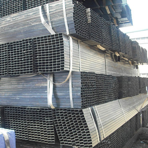 Tube rectangulaire en acier 25x50, tube carré en carbone et section creuse carrée en <span class=keywords><strong>fer</strong></span> soudé EN102017 noir - Product Image 5