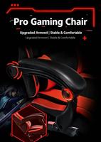 Chaise de jeu ergonomique personnalisable avec logo - Design moderne, chaise de bureau confortable pour jeux PC LJ2