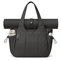 2 ensembles de sacs fourre-tout pour femmes, pour la gym et le yoga, avec fermeture à glissière et porte-bouteille d'eau |   Sac de sport Pilates 25L pour voyage et sport