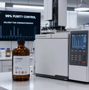 เอ็นเฮกเซนความบริสุทธิ์สูง 99% สำหรับโครมาโทกราฟี เกรด HPLC สารละลายในห้องปฏิบัติการ CAS 110-54-3 เอ็นเฮกเซนบริสุทธิ์สูงที่ผ่านการกลั่น - Product Image 4