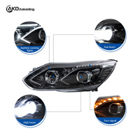 AKD para Ford Focus MK3 2012 2013 2014 Faro Delantero Modificado LED Accesorios para Automóviles Faros Delanteros DRL Luz Delantera Lente de Proyector