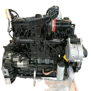 Ensemble de moteur diesel Qsb6.7-c220 authentique en stock avec garantie pour excavatrice de construction Cummins