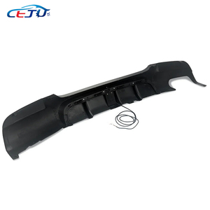 Difusor de Labio para Parachoques Trasero de Coche en ABS Negro Brillante con Luz de Freno para <span class=keywords><strong>BMW</strong></span> Serie 3 E90 <span class=keywords><strong>E91</strong></span> LCI M Sport <span class=keywords><strong>320i</strong></span> 325i 330i 335i 2006-2011 - Product Image 5