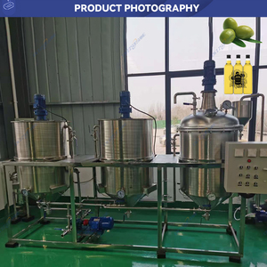 Raffinage d'huile de cuisson de soja pour le traitement de l'huile de palme/Raffinerie de pétrole brut comestible liquide de grande capacité - Product Image 6