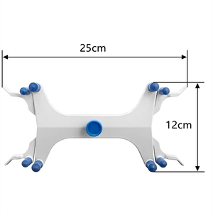 Equipo de <span class=keywords><strong>laboratorio</strong></span> de química Abrazadera de bureta doble de aluminio Abrazadera de bureta doble ajustable Abrazadera de bureta Clip de <span class=keywords><strong>mariposa</strong></span> Accesorio de <span class=keywords><strong>laboratorio</strong></span> - Product Image 3