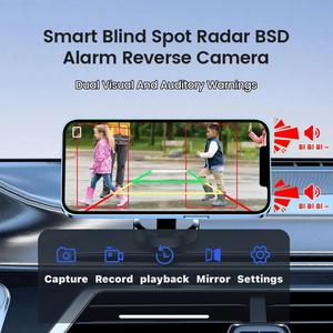 Wifi năng lượng mặt trời sao lưu máy ảnh với BSD ai phát hiện pin Powered xe máy ảnh DVR Vòng ghi âm cho RV xe tải Trailer iPhone <span class=keywords><strong>Android</strong></span> - Product Image 3