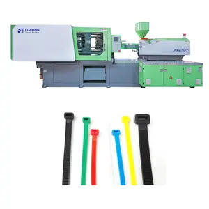 300 ton Nylon cable tie making mold manufacturing Fuhong servo plastic injection making machine