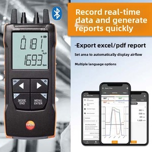 Testo 512-1 Mètre différentiel numérique haute précision, instrument de mesure portable - Product Image 6