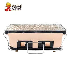 Guter Preis Miniklasse Yakitori Hibachi Kebab Grill Tischgrill Holzkohle japanischer Stil BBQ Grill