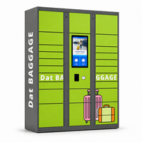 Casier à bagages sécurisé en libre-service, armoire de rangement pour valises, serrure numérique, grande capacité