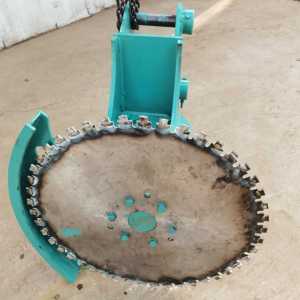 Sierra para Roca de Excavadora bibo de 5-8 Toneladas, Utilizada para Cortar Mármol, Granito y Piedra, Pequeñas Cantidades de Acero, Hormigón, Cal y Roca - Product Image 5