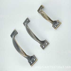 Furniture Handle Bar Iron Traditional Cabinet Drawer <b>Door</b> Handle Durable - Product Image 1