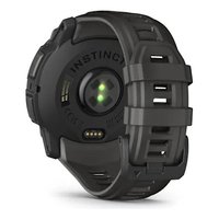 Reloj Inteligente Garmin Instinct 3 con Pantalla AMOLED de 50 mm, Carga Magnética Negra, Caja de Plástico y Correa de Silicona
