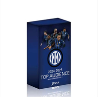 Cartes de collection Daka Star 2024-25 Pays-Bas Man City Juventus AC Milan Inter Milan Ensemble de cartes en papier À partir de 14 ans