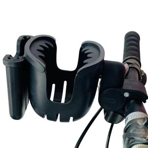 Support de tasse d'eau compact en plastique pour guidon de vélo de montagne, noir, Qt 664978, accessoire de cyclisme - Product Image 1