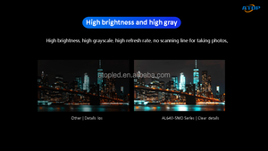 Pantalla LED de Video para Interiores ATOP P1.53GOB MM 4200X2362.5mm 13.77FtX7.75Ft para el Hogar, Modelo AL640AS-P1.53, Resolución 8K - Product Image 2
