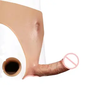 Produk seks terlaris mainan seks Dildo masturbasi dapat dipakai dengan lingkar pinggang 3.3 kaki